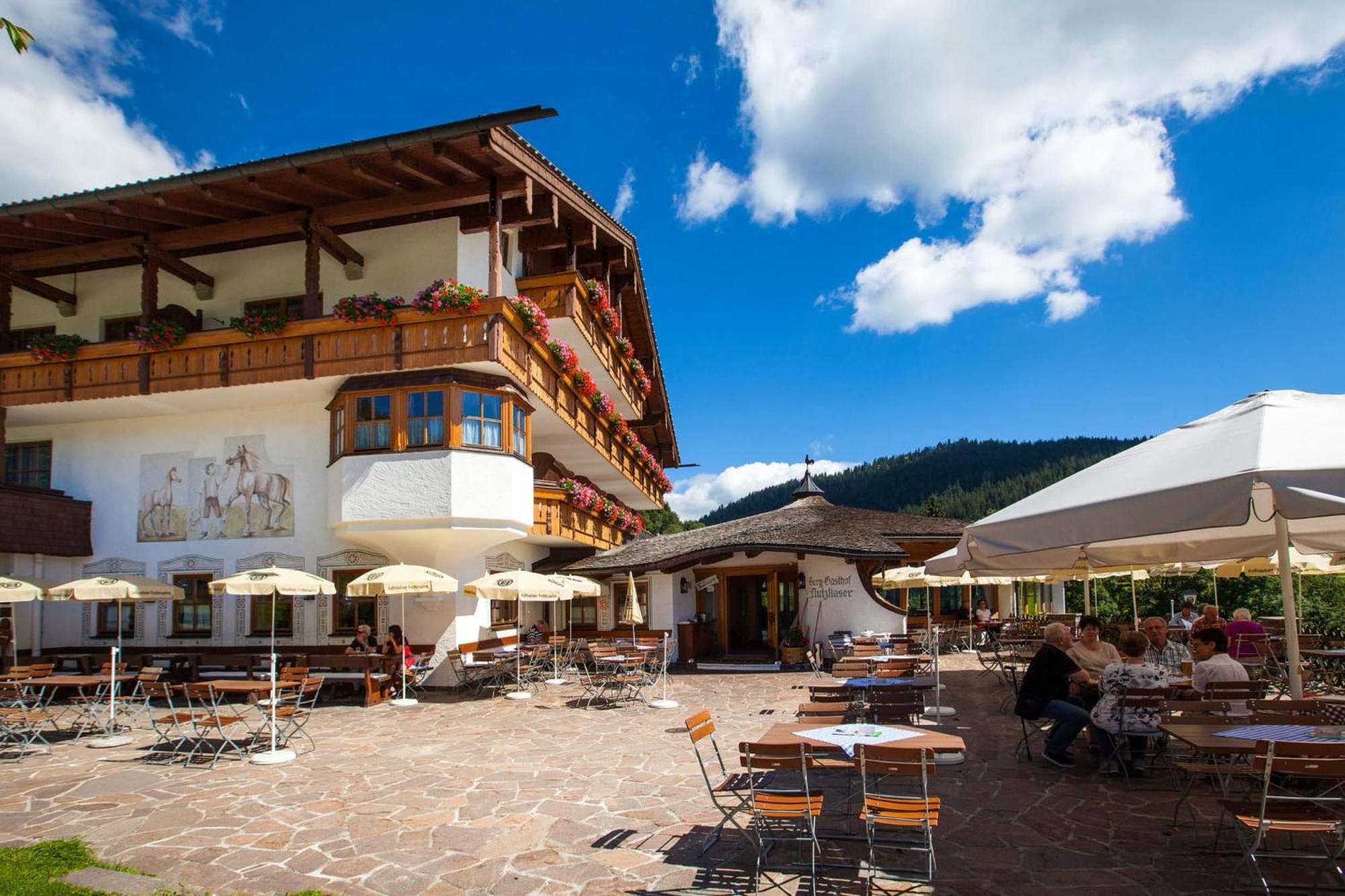 Hotel-Gasthof Nutzkaser ラムサウ エクステリア 写真