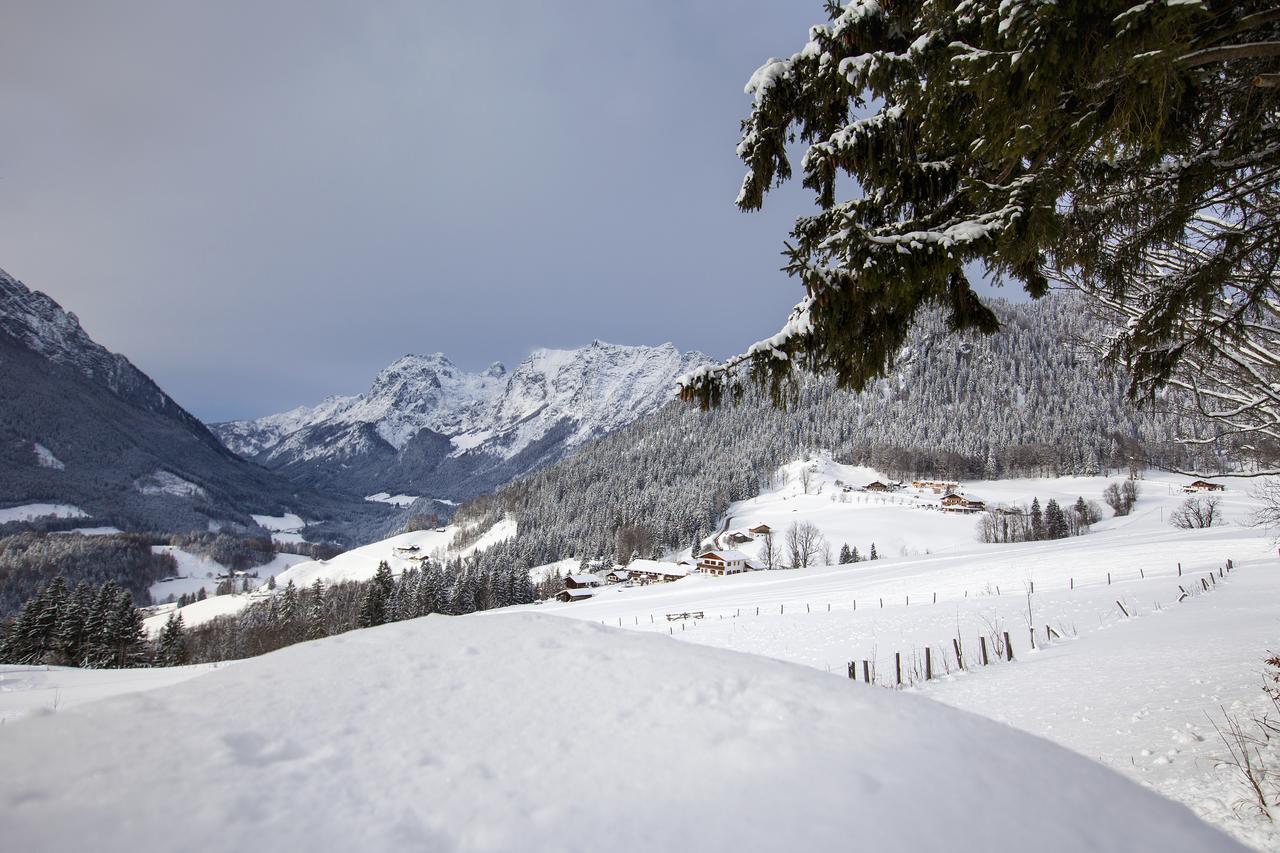 Hotel-Gasthof Nutzkaser ラムサウ エクステリア 写真